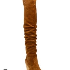 Steve Madden Tan Over-the-Knee Boots